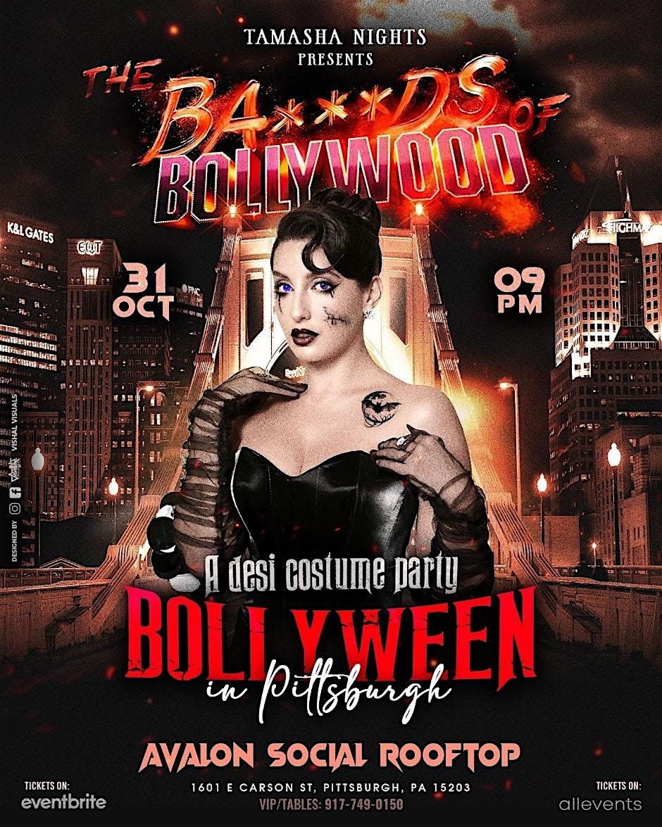 Blue Glove Presents: #1 PITTSBURGH BOLLYWOOD HALLOWEEN PARTY 2025 | AVALON