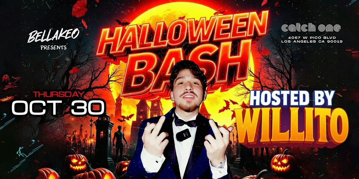 BELLAKEO REGGAETON HALLOWEEN PARTY IN LA 18+ HOSTED BY WILLITO