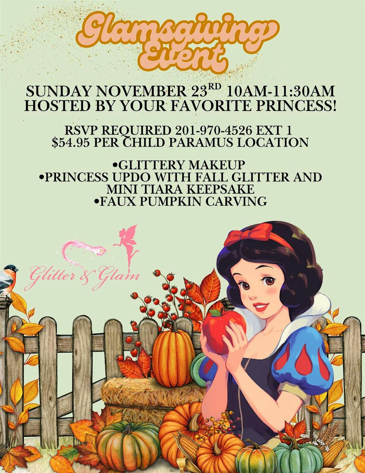 Glamsgiving Event! Paramus Location