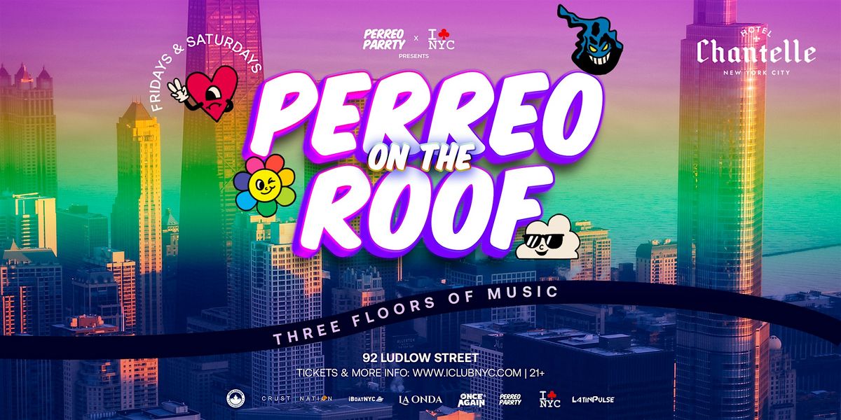 10\/25 HALLOWEEN Hotel Chantelle PERREO REGGAETON - Latin Rooftop Party