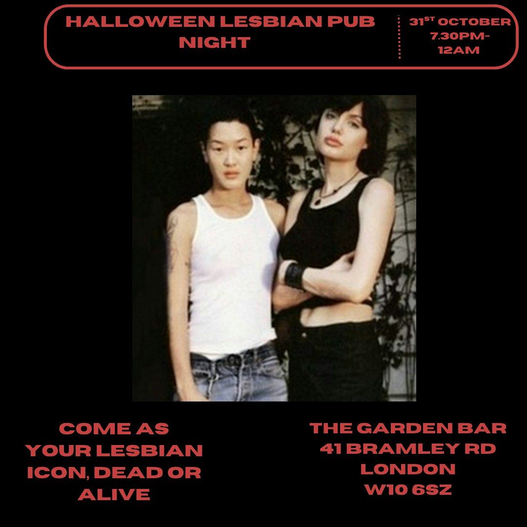 LESBIAN HALLOWEEN NIGHT - HOSTED BY LESBIAN SUPPER CLUB