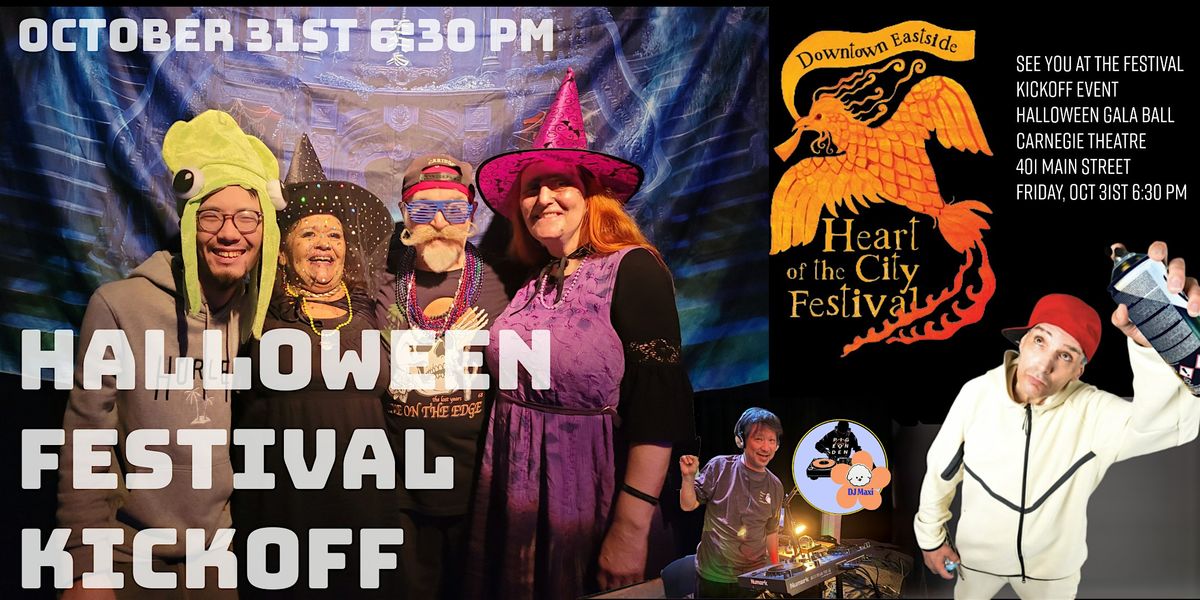 Festival Kickoff - Halloween Gala Ball & Dance Party.