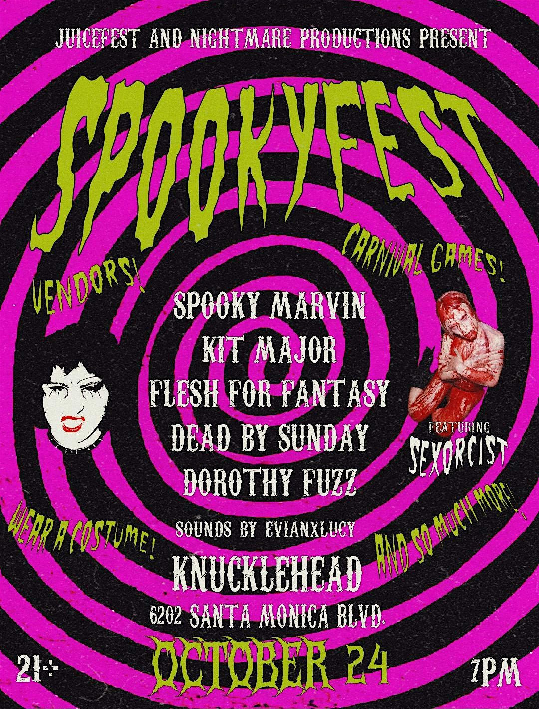 SPOOKYFEST at Knucklehead