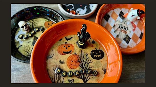 Make a Halloween Resin Dish at Lost Trail Winery and Vineyard