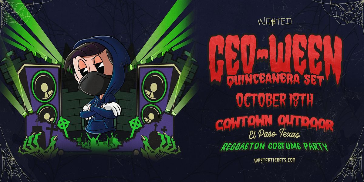 El Paso: Halloween Reggaeton Party w\/ GEO + Friends @ Cowtown Outdoor [18+]