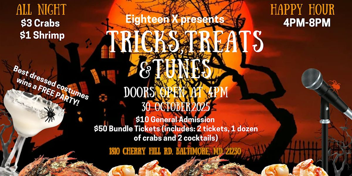 Tricks, Treats & Tunes Halloween Party