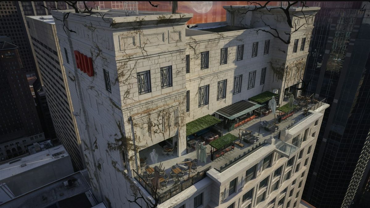 Haunted Rooftop Party