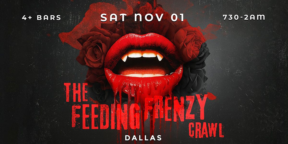 Feeding Frenzy Halloween Bar Crawl Dallas 2025