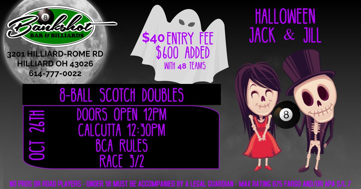 Halloween Jack and Jill Scotch Doubles