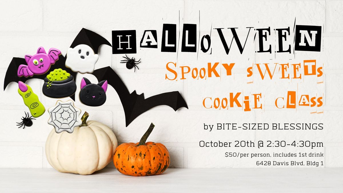 Halloween Spooky Sweets Cookie Class