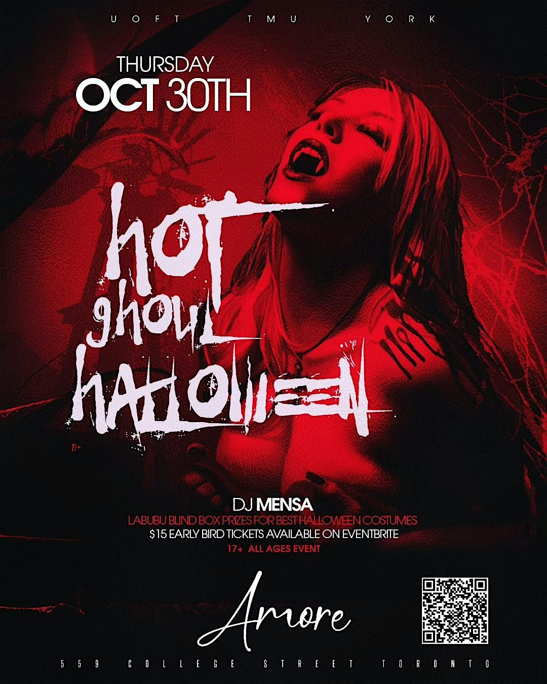 Hot Ghoul Halloween | Halloween Party | Oct 30