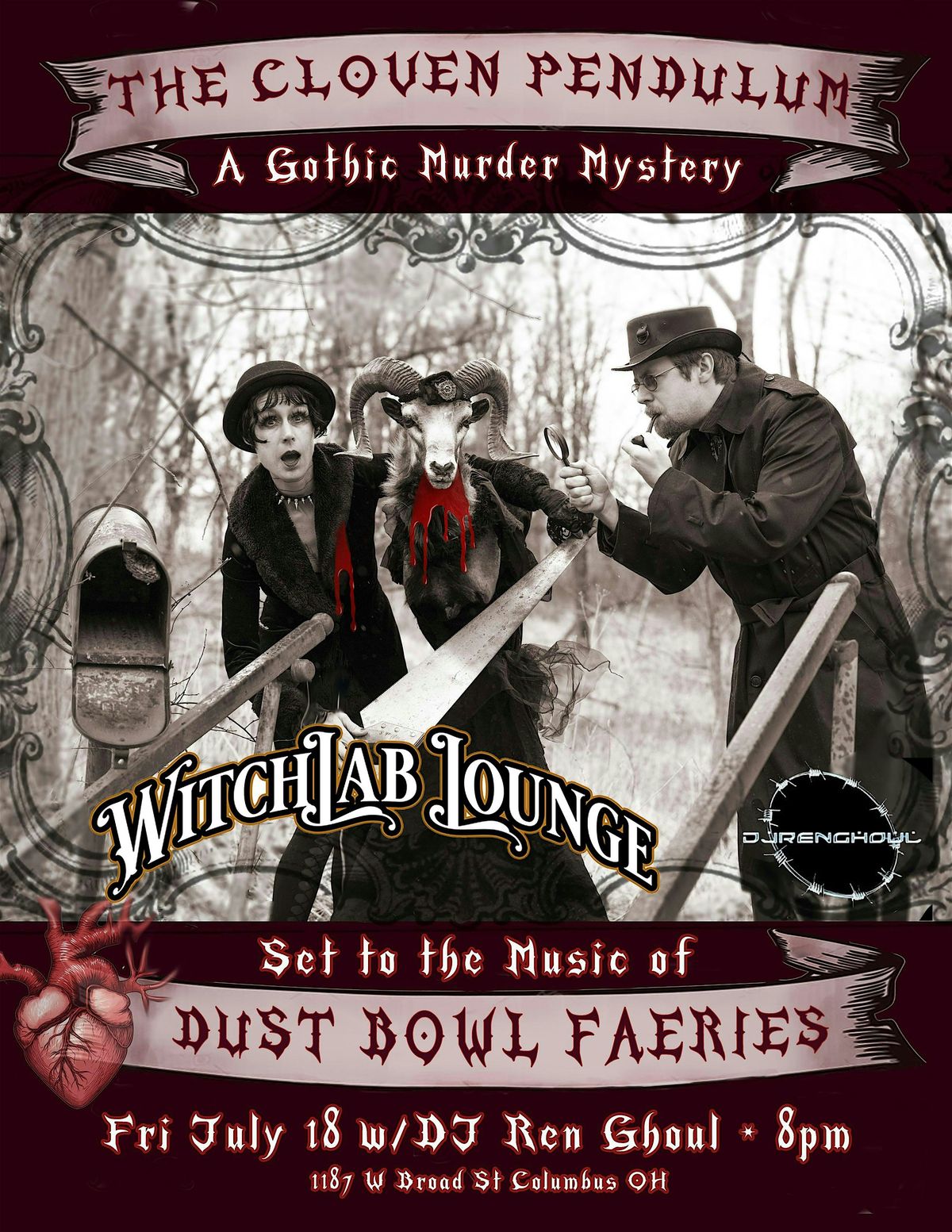 Dust Bowl Faeries performs The Cloven Pendulum - A Gothic M**der Mystery
