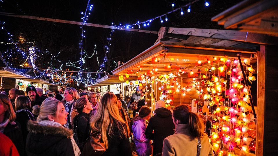 Harrogate Christmas Market Harrogate, UK December 17, 2023