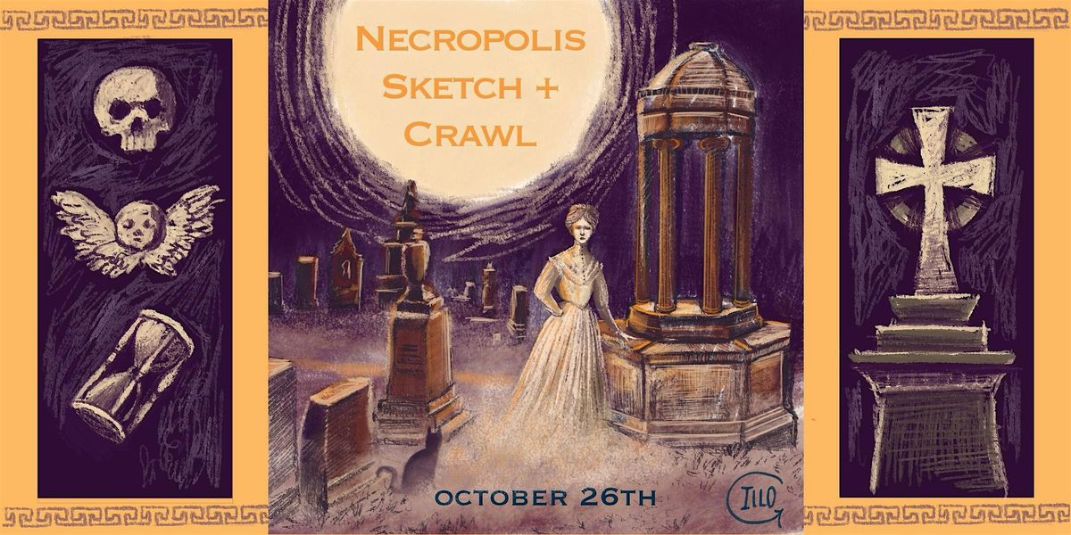 Necropolis Sketch and Crawl \/ Glasgow illustrator meet-up \/ Illo G