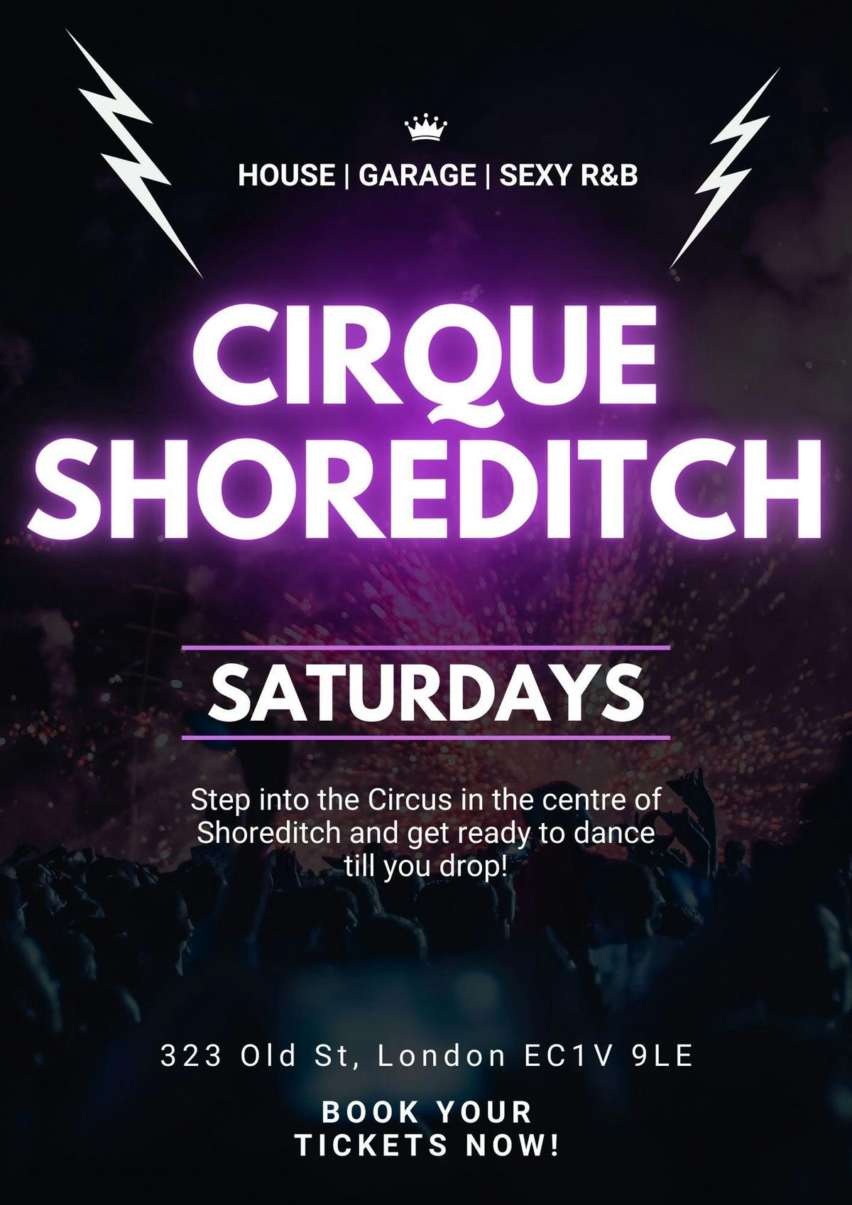 HALLOWEEN PARTY @ CIRQUE SHOREDITCH \/\/ Cirque Shoreditch \/\/ Party Tunes, R&B, Commercial, Hip-Hop bangers