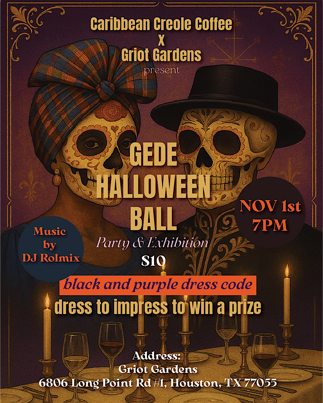 GEDE HALLOWEEN BALL & EXHIBITION