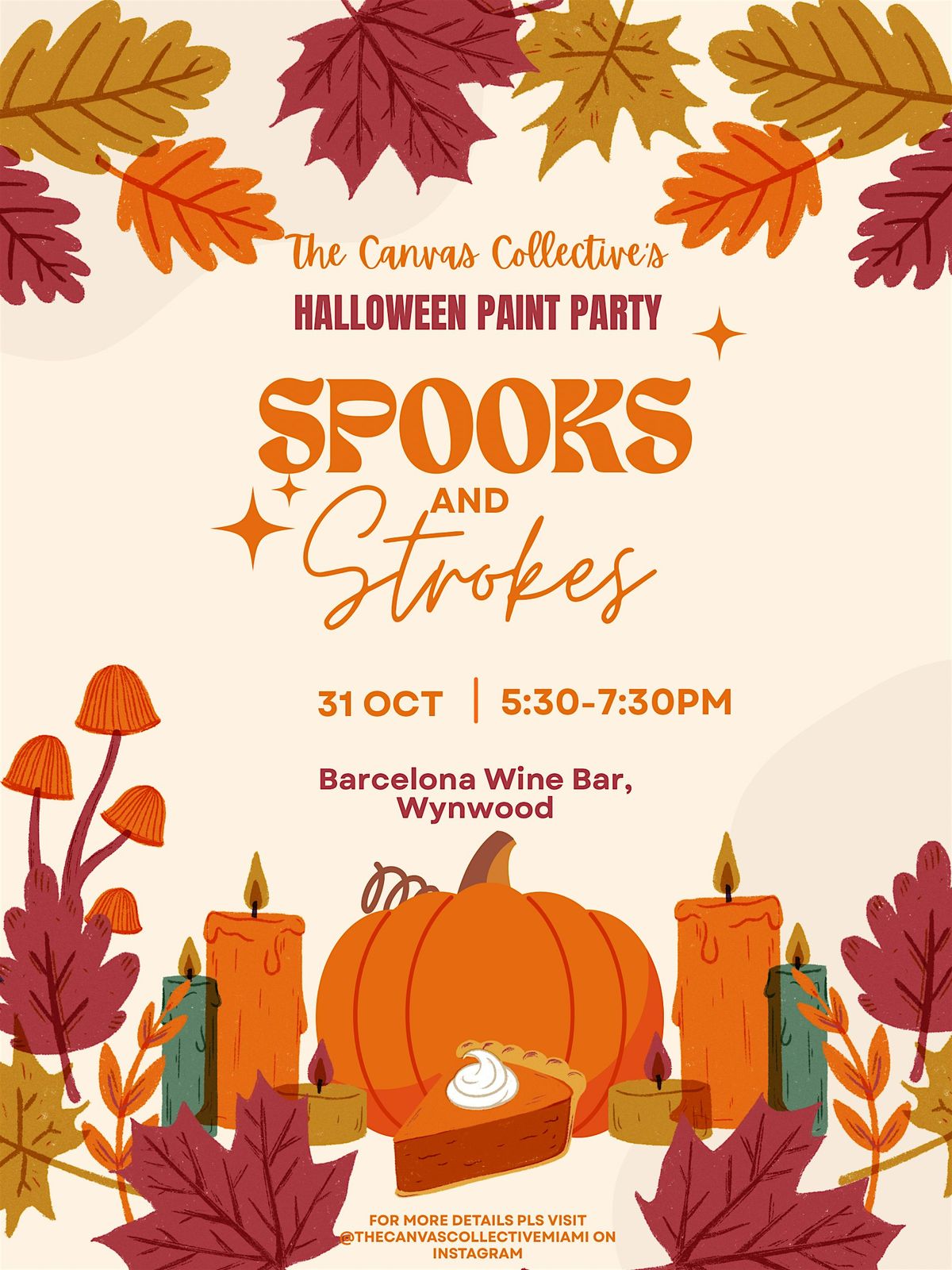 Spooks and Strokes - Halloween Paint Party