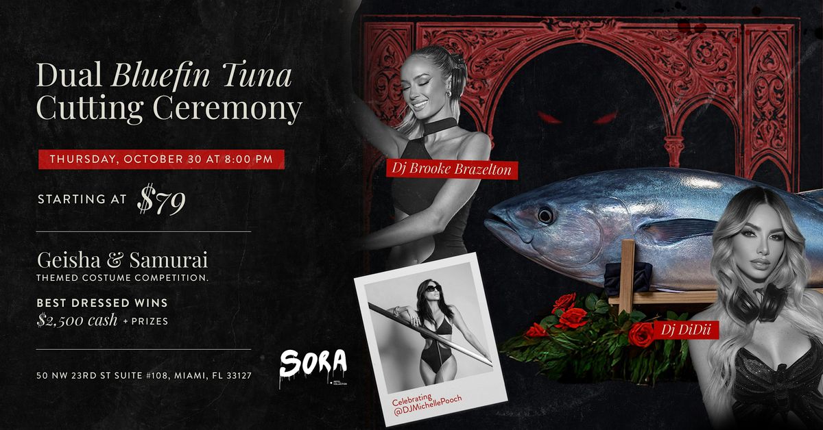 HALLOWEEN BLUEFIN TUNA CUTTING CEREMONY | COSTUME CONTEST