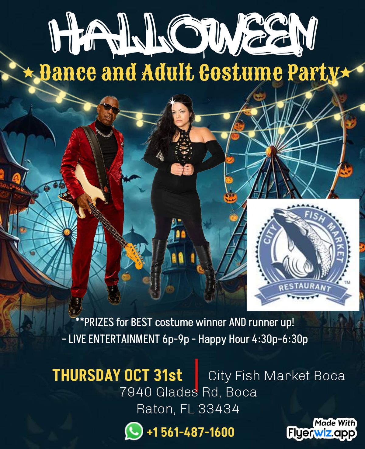 Adult Halloween Costume Party City Fish Market Boca 