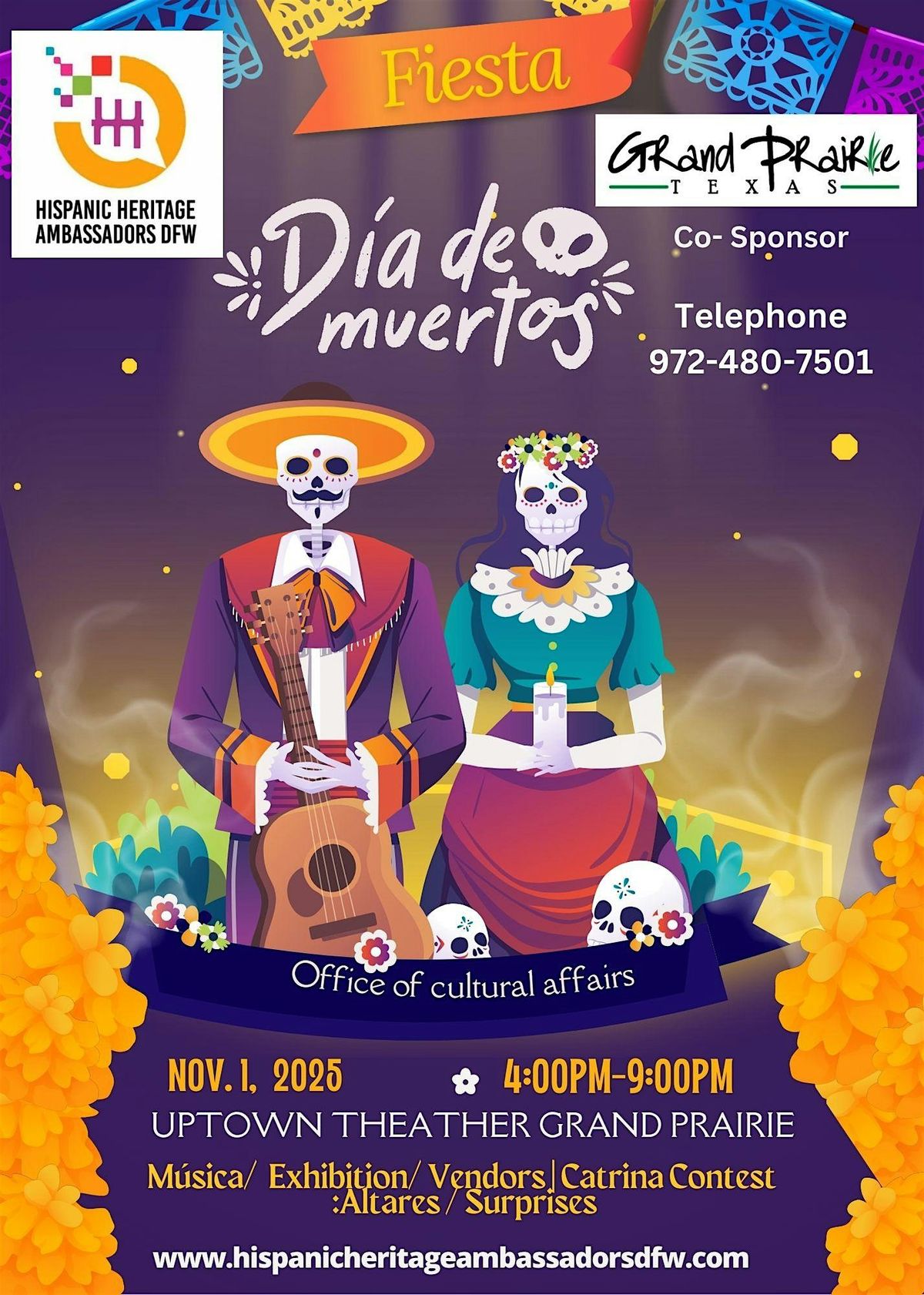 Dia de los Muertos Fiesta - Vendor Call