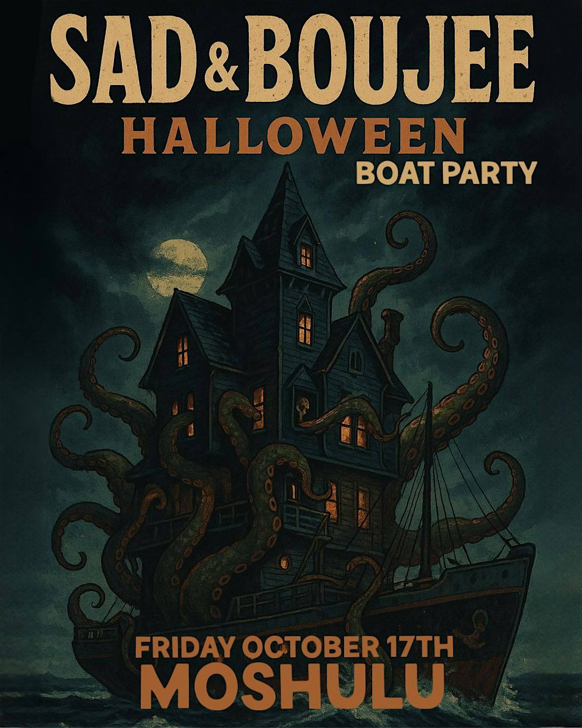 Sad & Boujee Halloween Boat Party