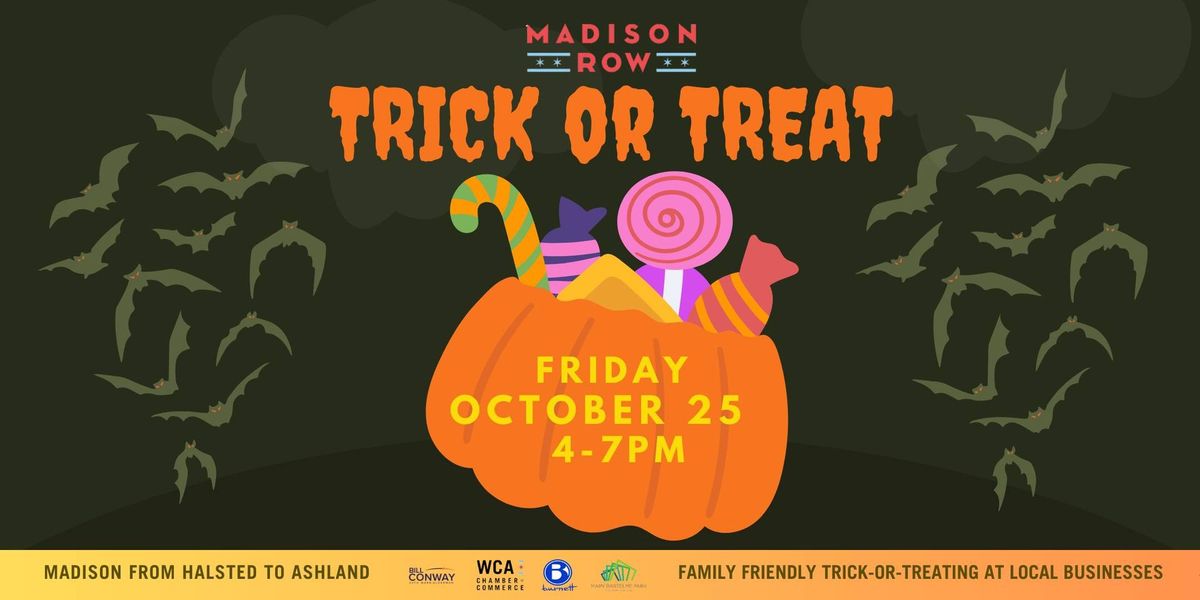 Annual WCA Trick or Treat - Madison Row 2024