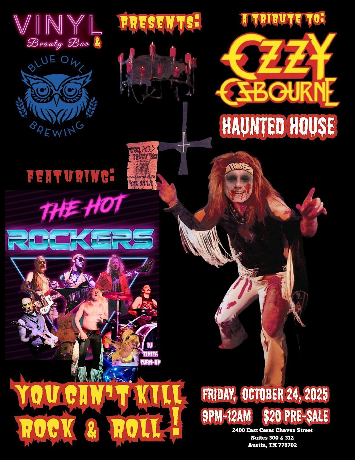 Rock & Roll Never Dies Ozzy Haunted House