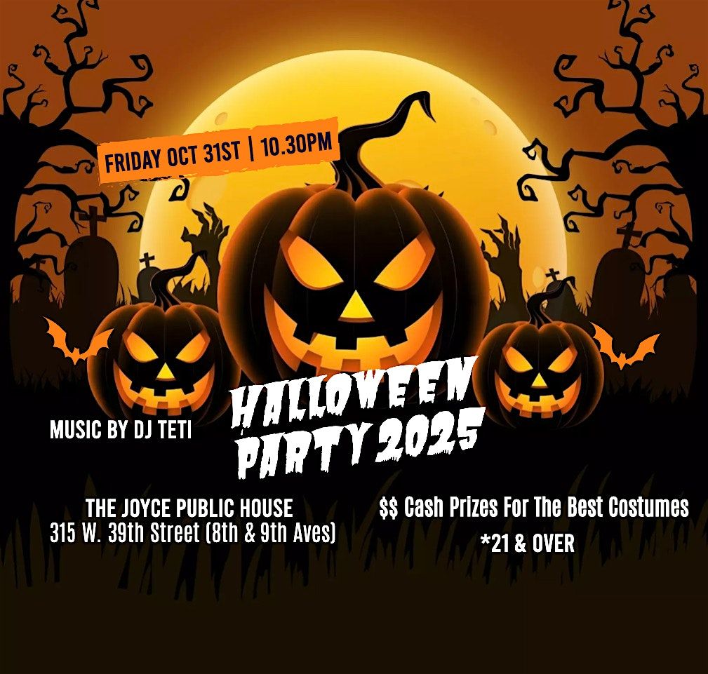 HALLOWEEN PARTY 2025 in NYC