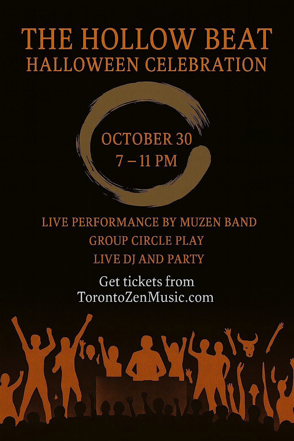 The Hollow Beat \u2013 Halloween Party,  Live Music,  Circle Play, DJ & Party