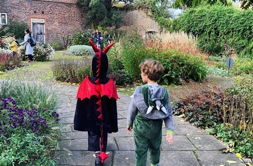 Ghostly Ghouls Garden Trail & Crafts