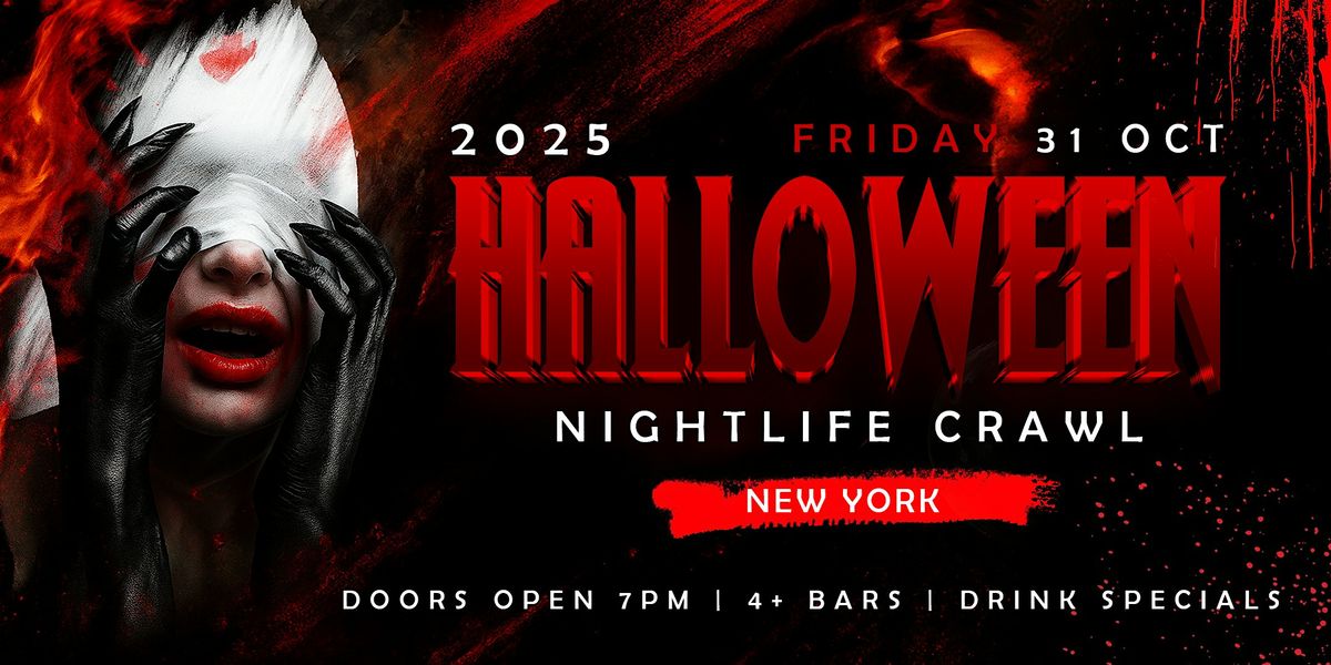 Halloween Nightlife Crawl New York 2025