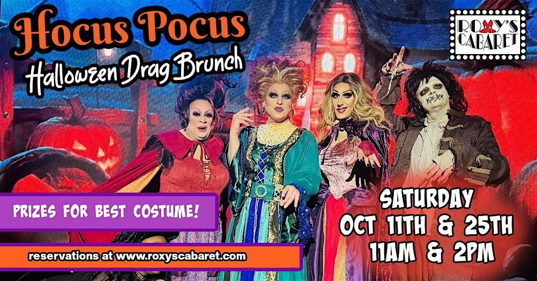 Hocus Pocus Halloween Drag Brunch