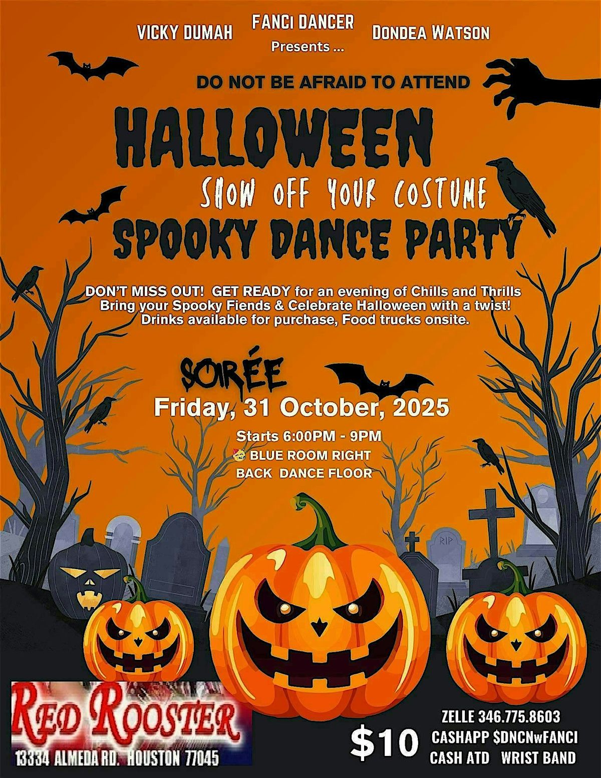 Fanci Halloween Costume Spooky Dance Party