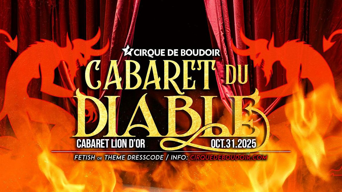 Cirque De Boudoir presents: Cabaret Du Diable Halloween