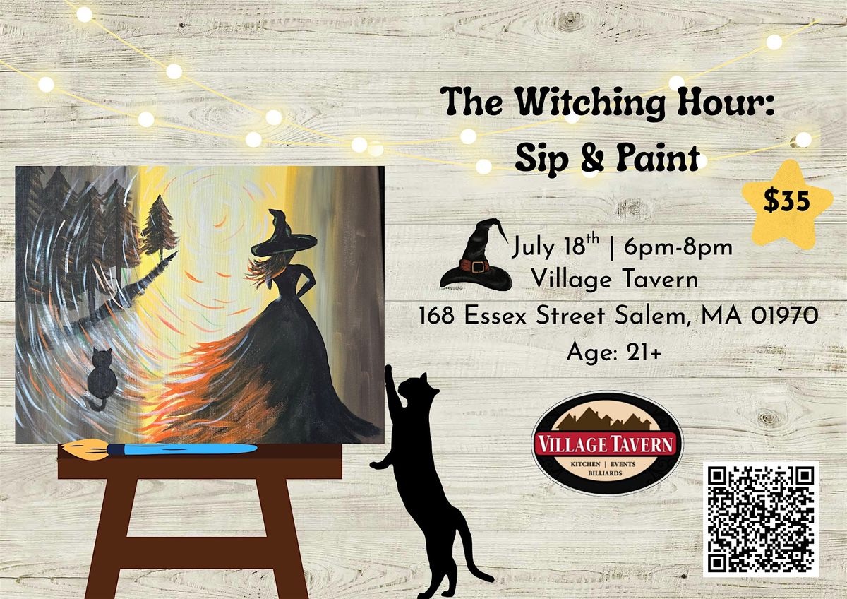 The Witching Hour: Sip & Paint
