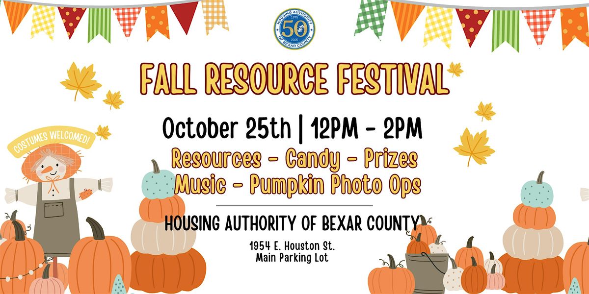 Housing Authority of Bexar County Fall Resource Fair