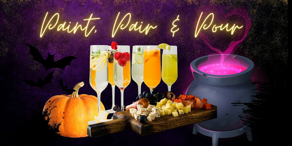 Women\u2019s Social Club Paint, Pair & Pour: A Fall Evening to Remember