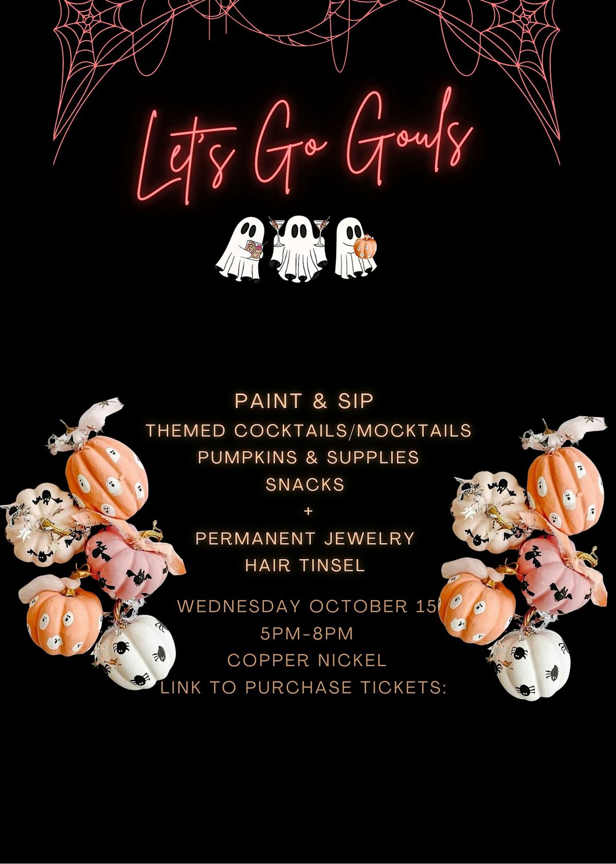 Pumpkin Paint & Sip!