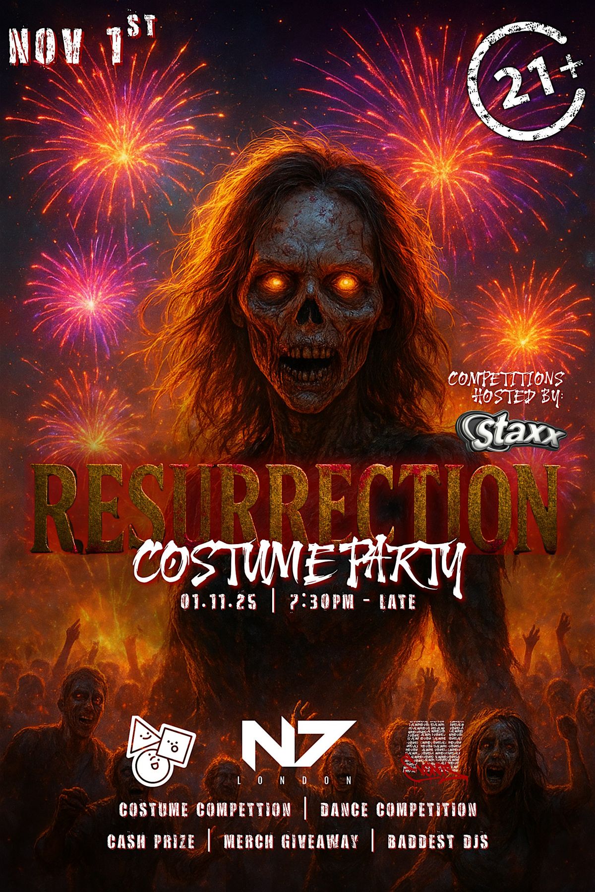 RESURRECTION | HALLOWEEN COSTUME PARTY