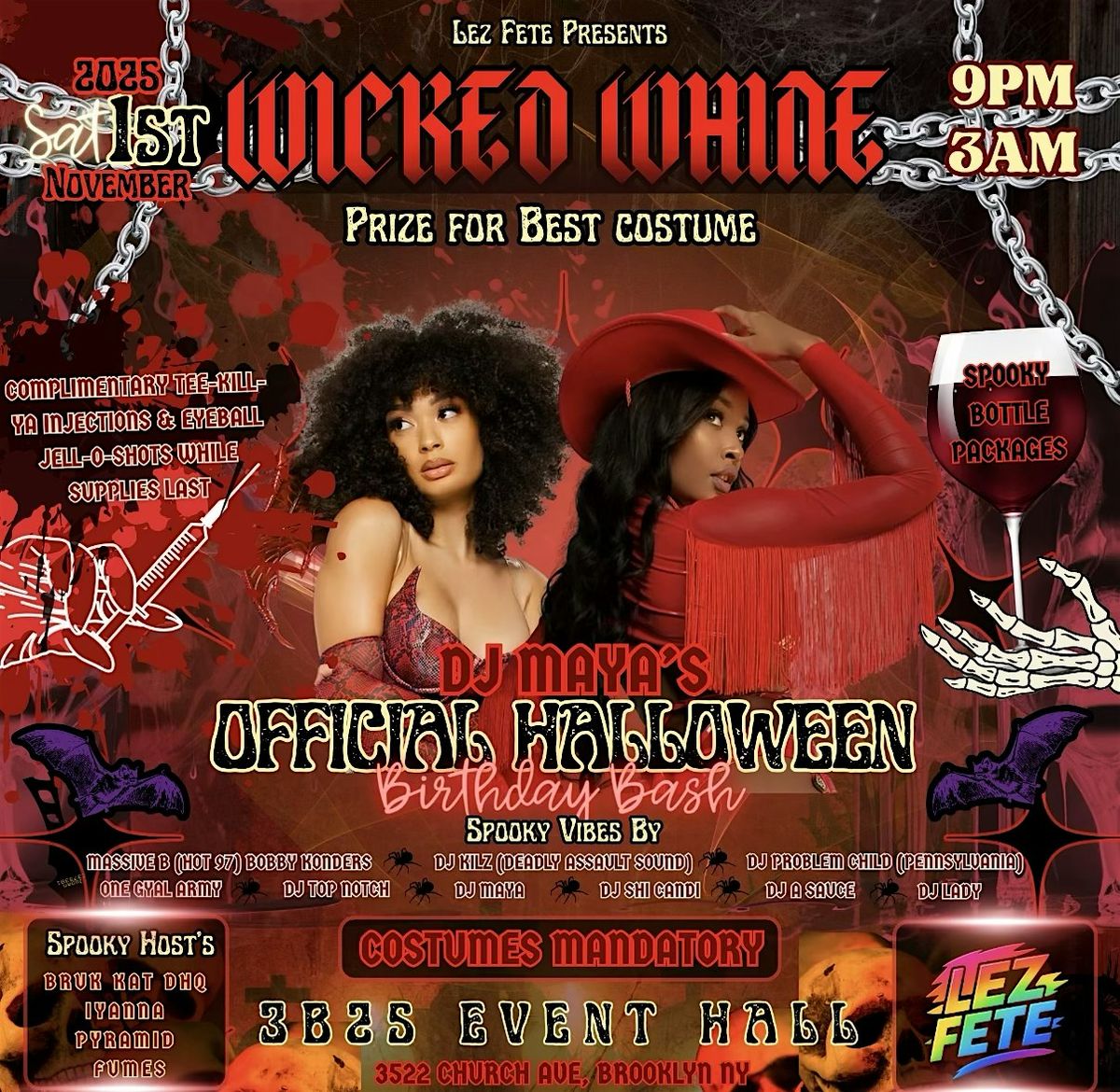 Lez Fete Halloween Bash