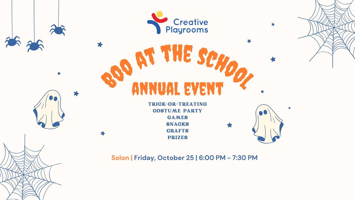 Boo @ the School Solon