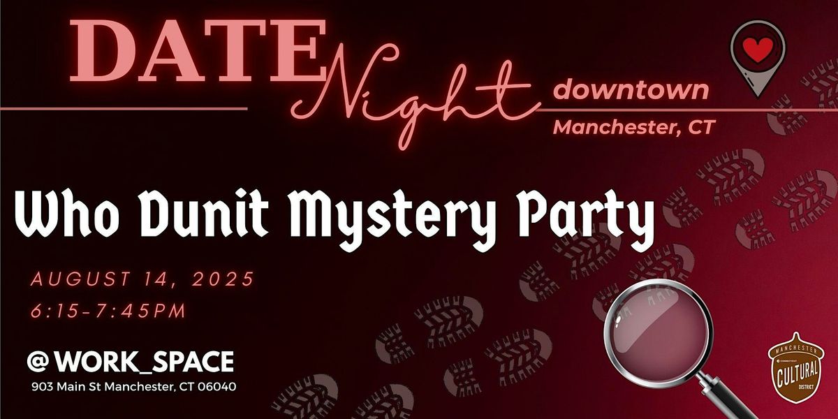 Date Night Downtown - Who Dunit Mystery Party