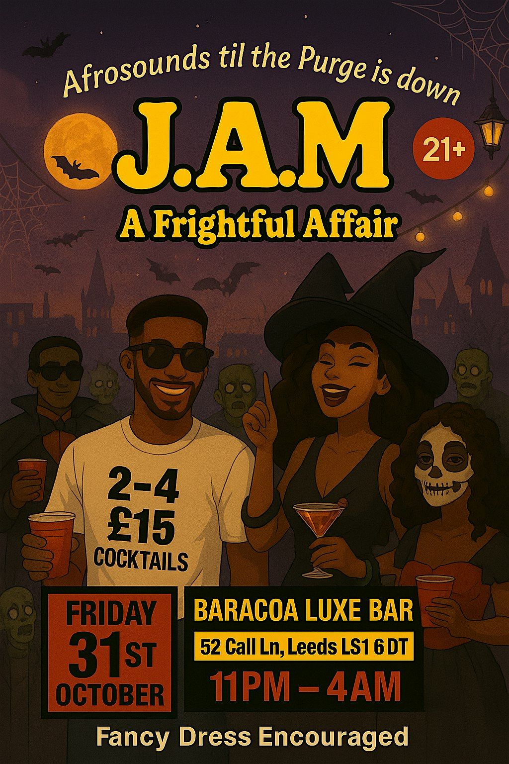 Afrosounds Until The Purge Is Down! Fancy Dress Special