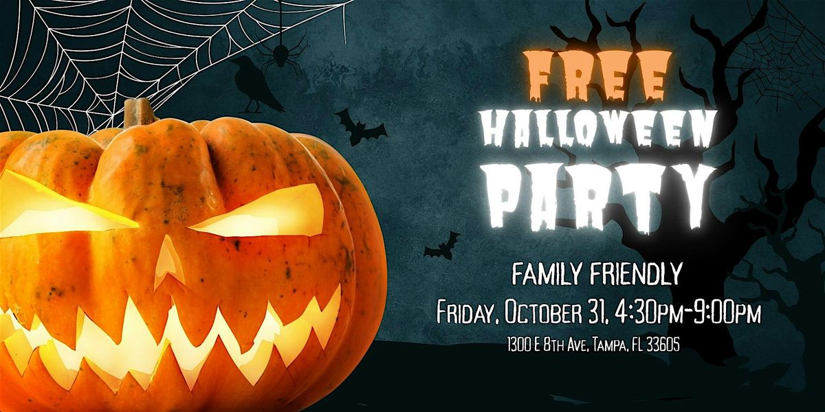 Free Halloween Family Party - Kids' Activities, Live Music & Great Food!