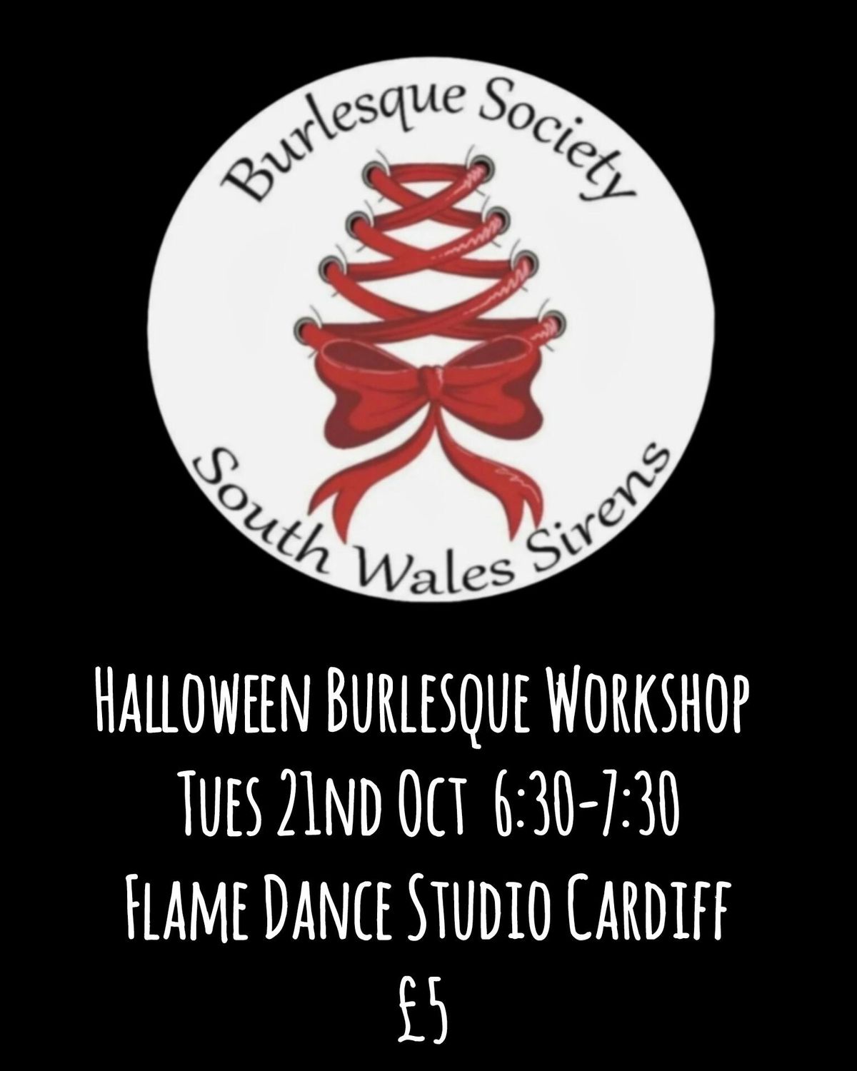 South Wales Sirens: Halloween Burlesque Workshop
