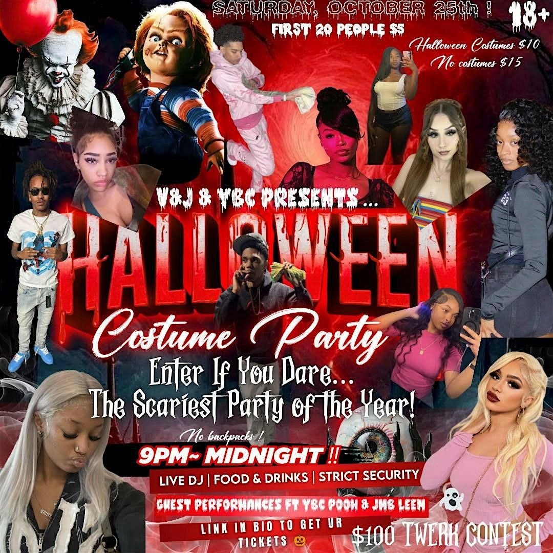 V&J HALLOWEEN COSTUME PARTY !