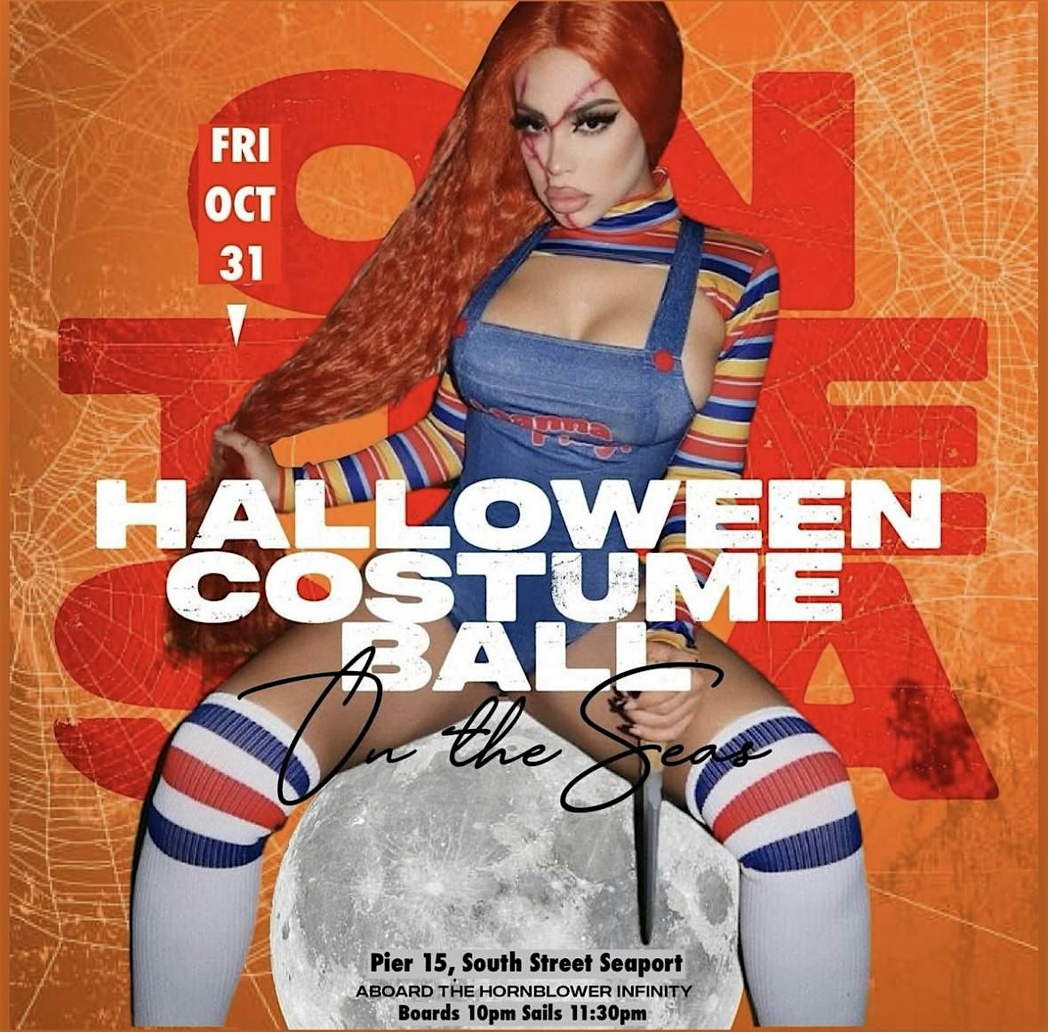 NIGHTMARE ON THE HUDSON | COSTUME BALL ON THE SEA #VegasWorldEvents
