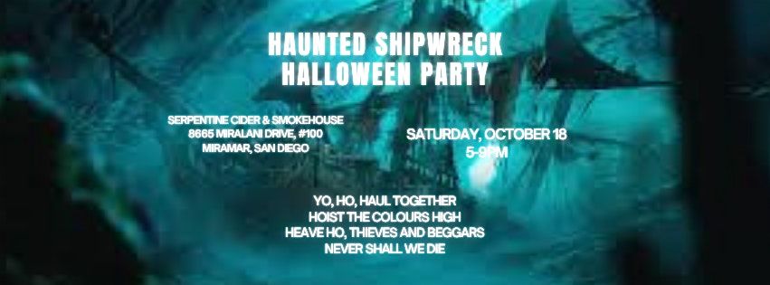 Haunted Shipwreck Halloween Party