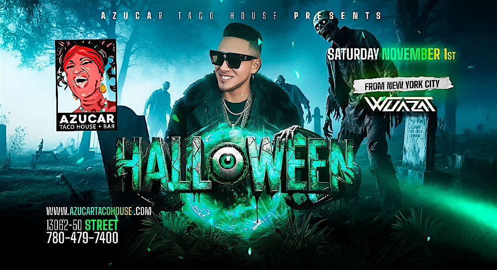 LATIN HALLOWEEN WITH WORLD FAMOUS DJ WUAZAT!