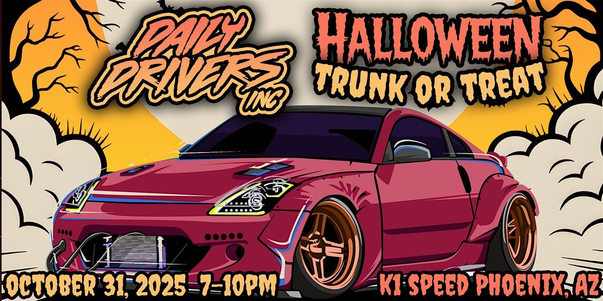 Halloween Trunk or Treat Car Meet by Daily Drivers Inc